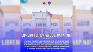 Libreng Tuition sa QCU, ganap na! .
